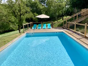 Et smukt fransk bondegård med swimmingpool og en fantastisk udsigt - Image 3