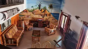 3 bedrooms house with shared pool jacuzzi and enclosed garden at Nianing - Image 4