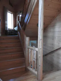 Golden Dunes Luxury Log Home Med utsikt över Lake Michigan - Image 3