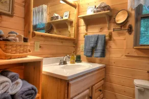 Beautiful, pet friendly secluded cabin with fire place and hot tub. - Image 2