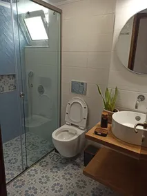 Floor apartment with superb roof terrace, next to Almirida sandy beach - Image 4