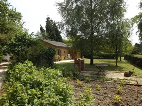 A beautiful pine chalet with its own private garden surrounded by fields - Image 2