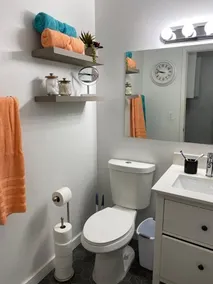 Cute remodeled 2 bedroom with office, long drive way, and 75” TV. - Image 3