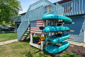 Lakefront at Fife Lake Lodge- 6 separate rooms with double beds - Image 2
