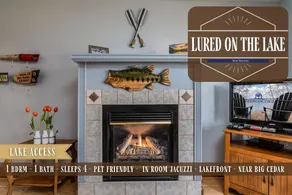 Spacious King Lakefront Suite, Walk-In Entry, Cmty Hot Tub, Dog Friendly, Free Tickets - Image 2