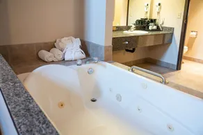 King Suite with Jetted Tub + Gas Fireplace - Image 5