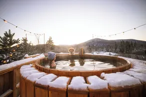 Farouche Tremblant Cabines nature avec bain nordique - Image 3
