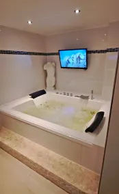 Gemütliches Ferienhaus mit Whirlpool, Sauna und Garten mit Deichblick - Image 4