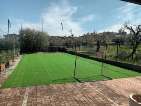 Apartment with swimming pool and soccer field parking lot with gate - Image 2