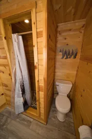 1 bedroom cabin on lakefront property. Pet friendly. - Image 3