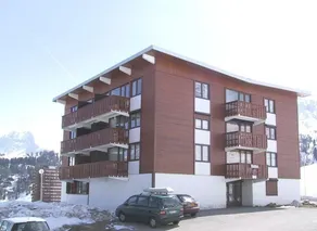 80m from ski slopes, 1st floor, view ski slopes, balcony, tv, 24m², La Plagne - Image 4