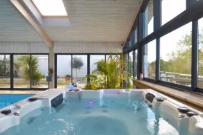 Villa 4 * Meerblick Strand Hallenbad privater beheizter Whirlpool Sauna Billard - Image 2