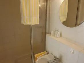 Double room shower/WC with TV - Gästehaus Alfred u. Brunhilde Frick - Image 3
