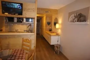 Arc 1800, smuk lejlighed til 5 personer, chalet-stil, fantastisk sydvest udsigt, afgang fra pisterne - Image 5
