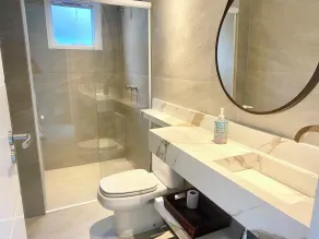 Casa em condomínio fechado a 80 metros da praia com piscina - Image 5