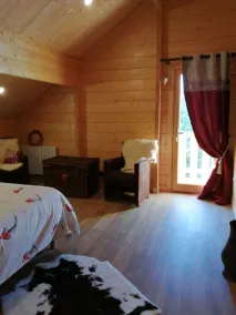 New traditional chalet in a mountain village in the Alps. - Image 5