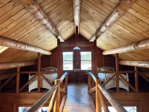 Waterfront Log Home am Quiet Lake-25-Minuten-Sonntag River Ski - Image 5