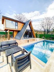 Bungalov Sıcak Havuz Jakuzi - Image 5
