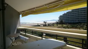 Lägenhet vid lyxbyggnaden vid havet Canet Sud, parkering och WIFI-åtkomst - Image 5
