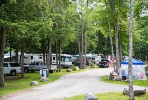 Patten Pond Camping Resort Cabin 8 - Image 4