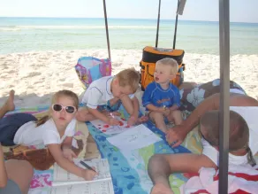 24 augusti veckan reducerades bara till $ 1750! / OCEANFRONT / Wide Beach / Private end of Island - Image 3