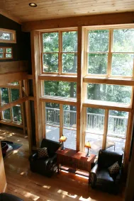 Timberframe Spa Lodge i skoven ved Skaneateles Lake, NY - Image 3