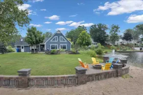 Island Cove er en privat ø W / A Land Bridge på alle sportsvise Lake Hale MI - Image 5