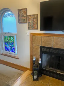 Exquisite views of Shawnee National Forest seen from a private, covered hot tub. - Image 2