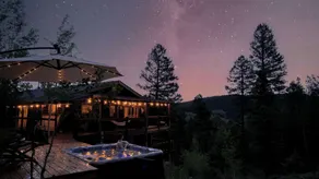 Open Air Cinema & Hot Tub | Restored Log Cabin - Image 4