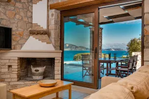 Kymaros Luxury Villa Lofos, 3 bedrooms, private pool, sea view - Image 4