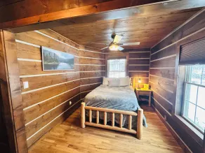 This lakeside cabin is the ideal getaway, with a private boat dock & Kayaks. - Image 5