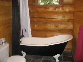 Handcrafted Log Home mit Whirlpool Unterstützung in National Forest - Image 4