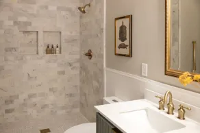 Spivey Manor · Sink into the Luxe Corner Tub at an Upscale, Spacious Home - Image 4