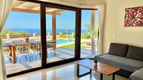Moderne rummelig villa med privat pool, stor have og havudsigt / solnedgang - Image 3