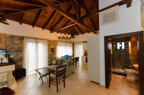 NEFELI, Luxury Stone Villa in Stoupa with Private Pool, BBQ and Amazing Sea View - Image 2