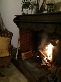 Gîte de l'arac, Komfortabelt hus med pejs. Bjergudsigt, - Image 2