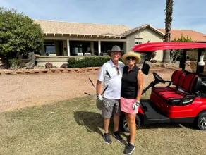 PC Furn Golf Course Home. 36 PB courts for Nat's Nov `24 incl cart, hk 'ing util - Image 4