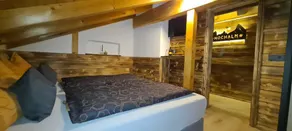 Apartamento Hochalm, 1-3 pessoas, 45 metros quadrados, duche / WC, varanda, TV, W-LAN, cofre, 2 quartos, sótão, não fumar - Image 3
