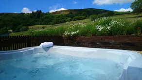 Seven Stars- hot tub & garden with fabulous views. - Image 4