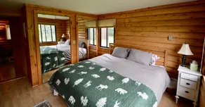 VT Log Cabin,NEK,St. J,Snowmobiling, East Burke, Mountain Bike,Pond View - Image 4