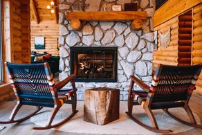 Luxury cabin, hot tub, pool, fire pit, sleeps 20 - Image 2