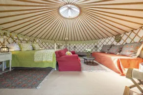 Luxury glamping in Constable Country - Valley View Yurt - Image 3