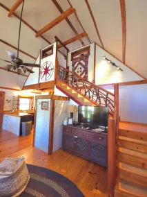 Peaceful Cabin Retreat w/ Fishing Pond, near Folk School. WiFi,  Pet Friendly! - Image 2