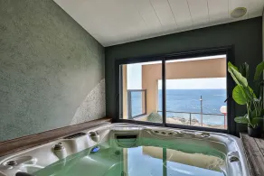Villa (Duplex-Penthouse) private Innenpool und Spa, Pool, Meerblick 180 ° - Image 3