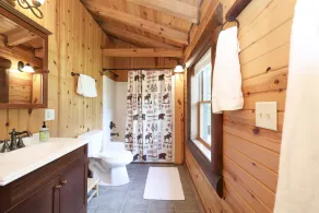Heated Seasonal Pool, Hot Tub & Theater • Rustic Cabin by Bike Path - Image 3