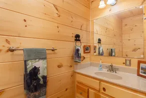 Bear Creek Cabin! Hot Tub+Fire Pit, Fireplace, Mtn Lodge, Private, WiFi, Grill! - Image 2