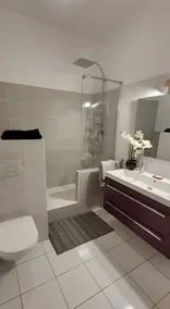 Apartamento 'Logement De Charme Les Araucarias' con piscina compartida, terraza privada y Wi-Fi - Image 3