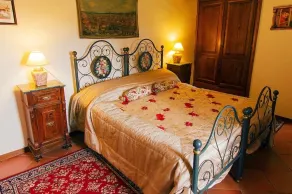 Leonardo Apartment mit Blick auf den Geburtsort und das Schloss von Michelangelo in der Toskana - Image 3