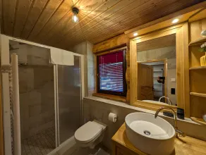 Log Cabins - Naturstamm Ferienhaus MeckPomm 22 - Feriendorf Tollensesee - Image 5