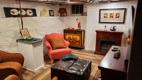 Ein klassisches Haus und eine Sauna mit hervorragender Ausstattung stehen für Ihren Besuch bereit. - Image 2